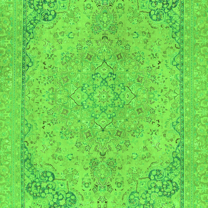 Abstract Green Modern Rug, abs2816grn