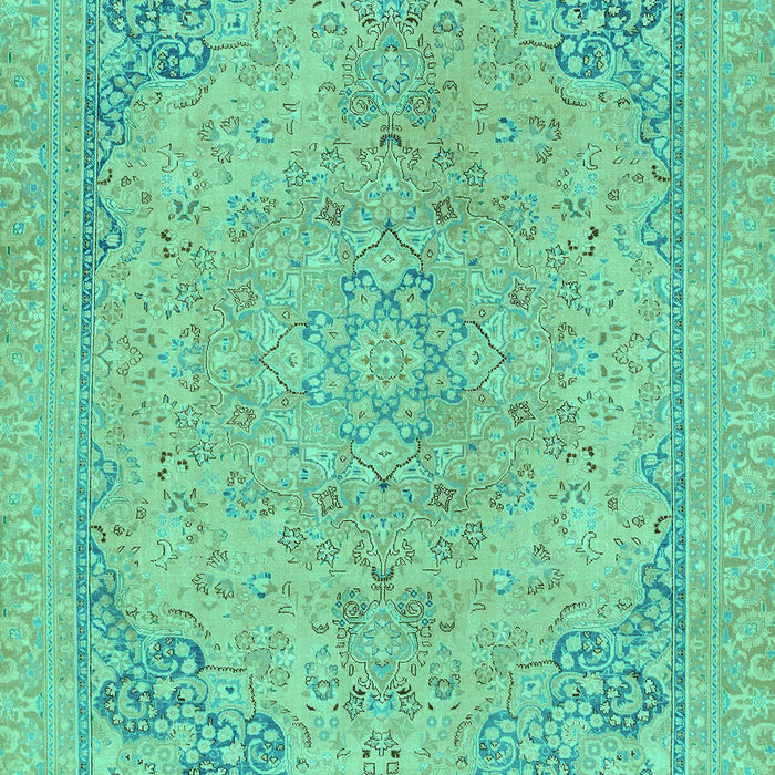 Machine Washable Abstract Turquoise Modern Area Rugs, wshabs2816turq