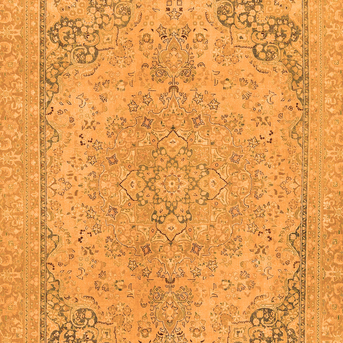 Abstract Orange Modern Rug, abs2816org