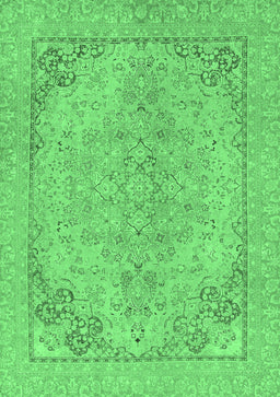 Abstract Emerald Green Modern Rug, abs2816emgrn