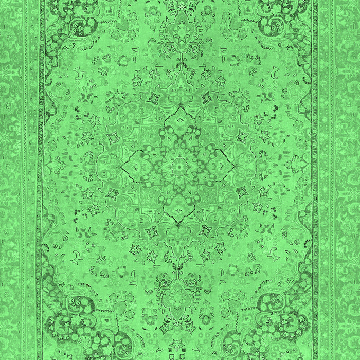 Abstract Emerald Green Modern Rug, abs2816emgrn