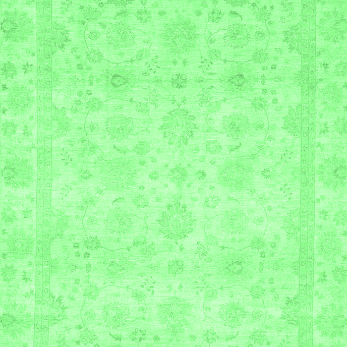 Abstract Emerald Green Modern Rug, abs2817emgrn