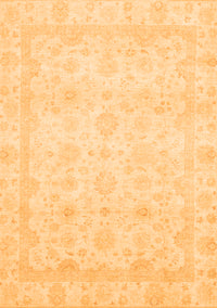 Abstract Orange Modern Rug, abs2817org