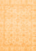 Abstract Orange Modern Rug, abs2817org