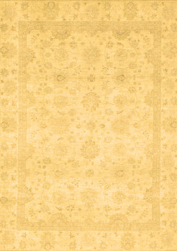 Abstract Brown Modern Rug, abs2817brn