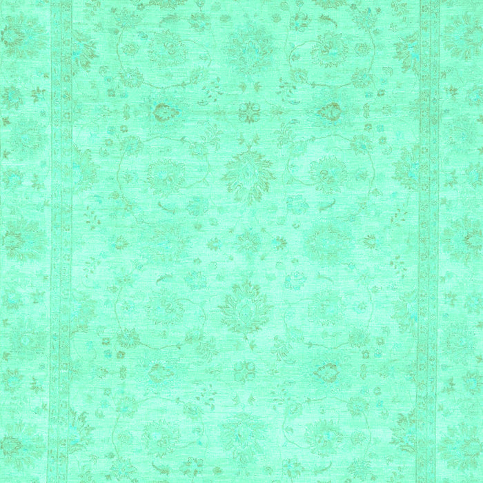 Abstract Turquoise Modern Rug, abs2817turq