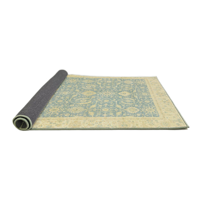 Sideview of Abstract Sage Green Oriental Rug, abs2818