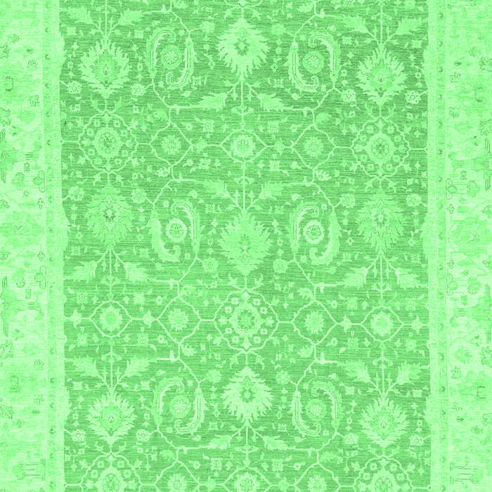 Oriental Emerald Green Traditional Rug, abs2818emgrn