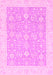 Oriental Pink Traditional Rug, abs2818pnk