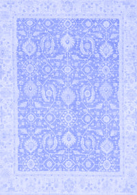 Oriental Blue Traditional Rug, abs2818blu