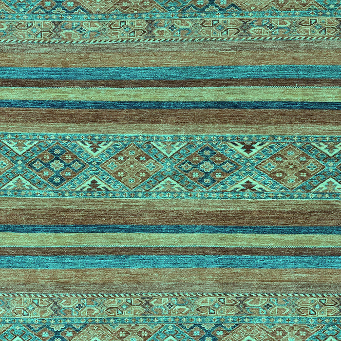 Abstract Turquoise Modern Rug, abs2819turq