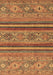 Abstract Brown Modern Rug, abs2819brn