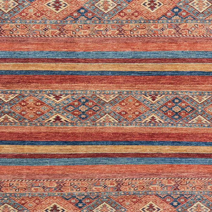 Machine Washable Abstract Light Copper Gold Rug, wshabs2819