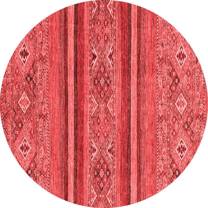 Abstract Red Modern Rug, abs2819red