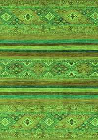 Abstract Green Modern Rug, abs2819grn