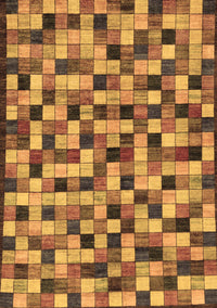 Oriental Brown Modern Rug, abs281brn