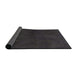 Sideview of Abstract Black Modern Rug, abs2820