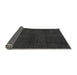 Sideview of Abstract Gray Modern Rug, abs2820gry