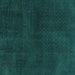 Square Abstract Turquoise Modern Rug, abs2820turq