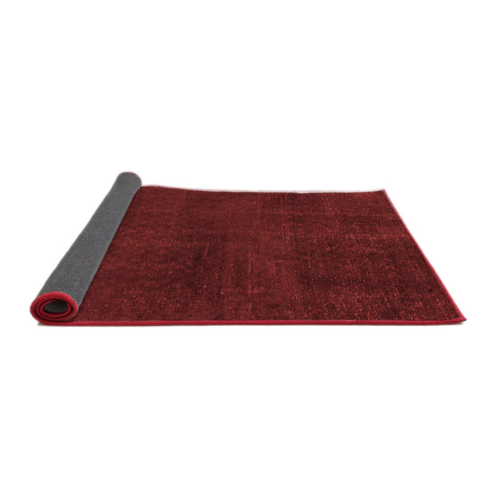 Abstract Red Modern Area Rugs