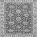 Square Oriental Gray Traditional Rug, abs2821gry