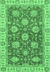 Oriental Emerald Green Traditional Rug, abs2821emgrn