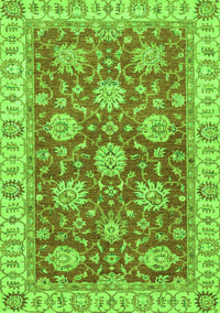 Oriental Green Traditional Rug, abs2821grn