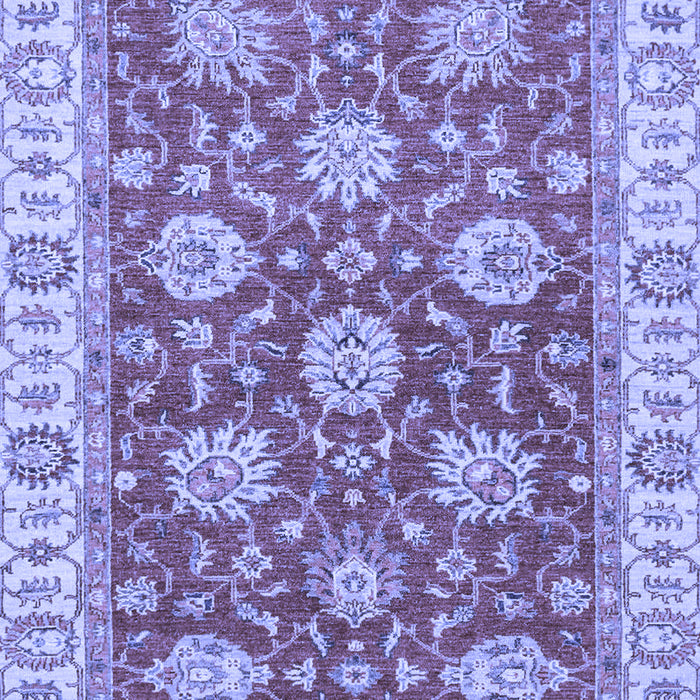 Oriental Blue Traditional Rug, abs2821blu