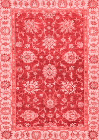 Oriental Red Traditional Rug, abs2821red