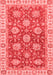 Oriental Red Traditional Area Rugs