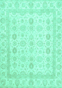 Oriental Turquoise Traditional Rug, abs2822turq