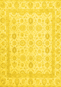 Oriental Yellow Traditional Rug, abs2822yw