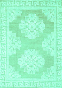 Oriental Turquoise Traditional Rug, abs2823turq