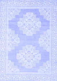 Oriental Blue Traditional Rug, abs2823blu