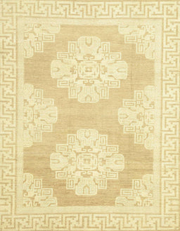 Abstract Sun Yellow Oriental Rug, abs2823