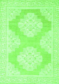 Oriental Green Traditional Rug, abs2823grn