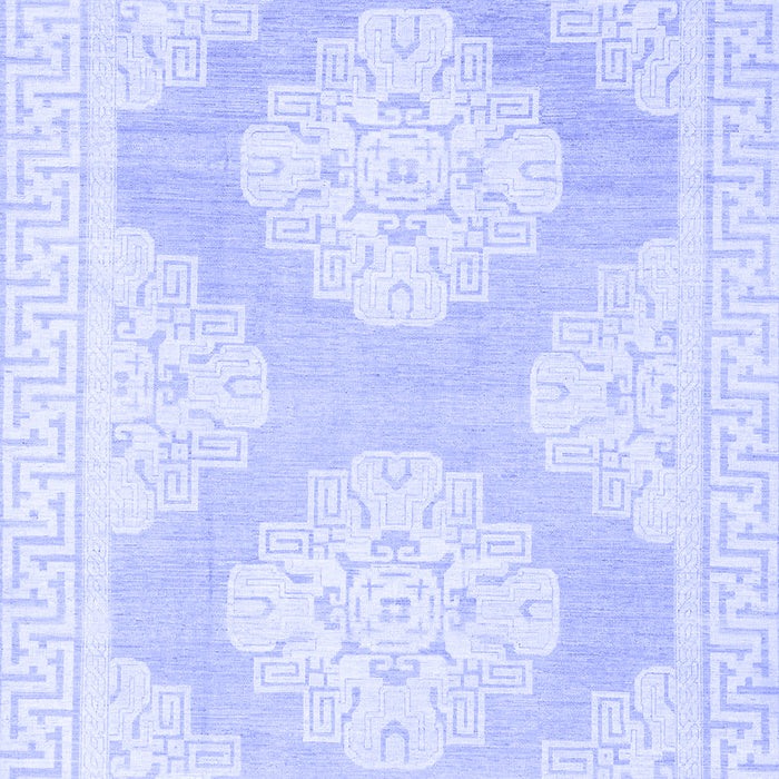 Machine Washable Oriental Blue Traditional Rug, wshabs2823blu