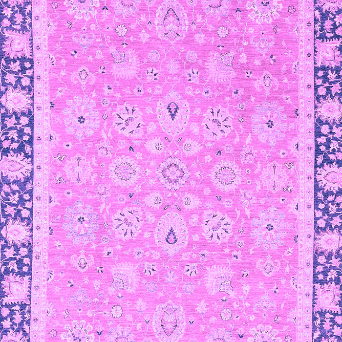 Machine Washable Oriental Purple Traditional Area Rugs, wshabs2824pur