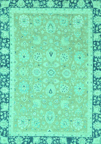 Oriental Turquoise Traditional Rug, abs2824turq