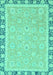 Oriental Turquoise Traditional Rug, abs2824turq