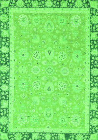 Oriental Green Traditional Rug, abs2824grn