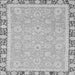 Square Machine Washable Oriental Gray Traditional Rug, wshabs2824gry