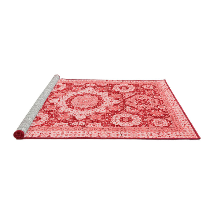 Modern Red Washable Rugs