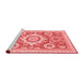 Modern Red Washable Rugs