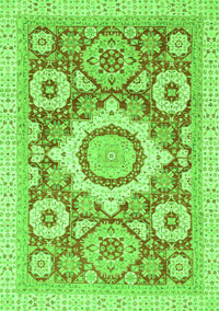 Abstract Green Modern Rug, abs2825grn