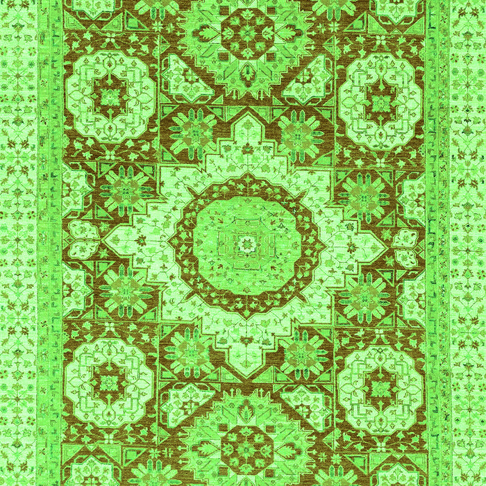 Abstract Green Modern Rug, abs2825grn