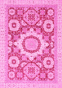 Abstract Pink Modern Rug, abs2825pnk