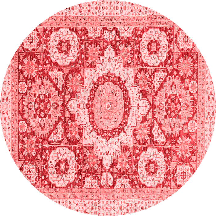 Abstract Red Modern Rug, abs2825red