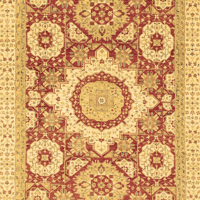 Abstract Brown Modern Rug, abs2825brn
