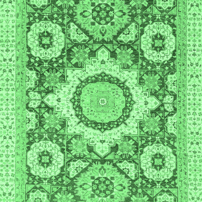 Abstract Emerald Green Modern Rug, abs2825emgrn